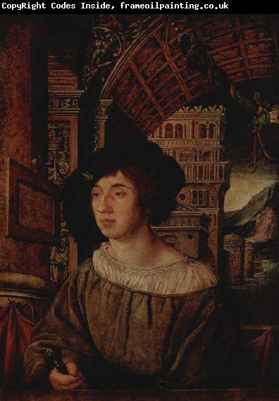 Ambrosius Holbein Portrait of a Young Man,